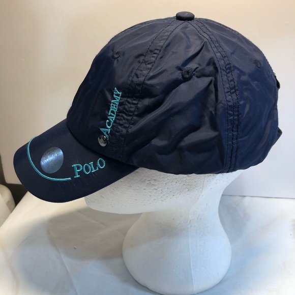 Polo Academy Canvas adjustable hat, boys ladies small Navy English Bay Tradition - Picture 2 of 12